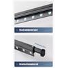Space Saving Retractable Clothes Hanger Wall Mounted Clothing Storage Shelf  Outdoor