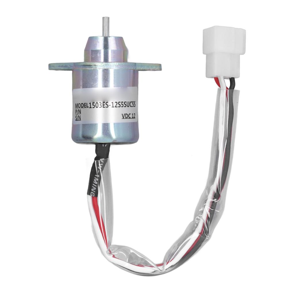 Electrovalvă de stingere a flăcării pentru motorul excavatorului, electrovalvă de oprire a combustibilului, electrovalvă de închidere pentru Hyundai R55