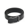 Frosted Automatic Buckle Opening Two Layer Cowhide Belt Business and Casual Men's Trendy Belt