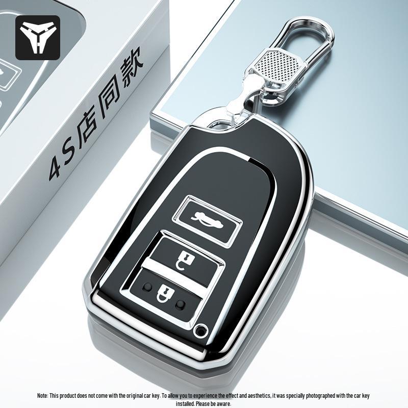 Stylish Protective Key Case for Toyota Vios, Yaris L - Unisex Design, X-Package Buckle