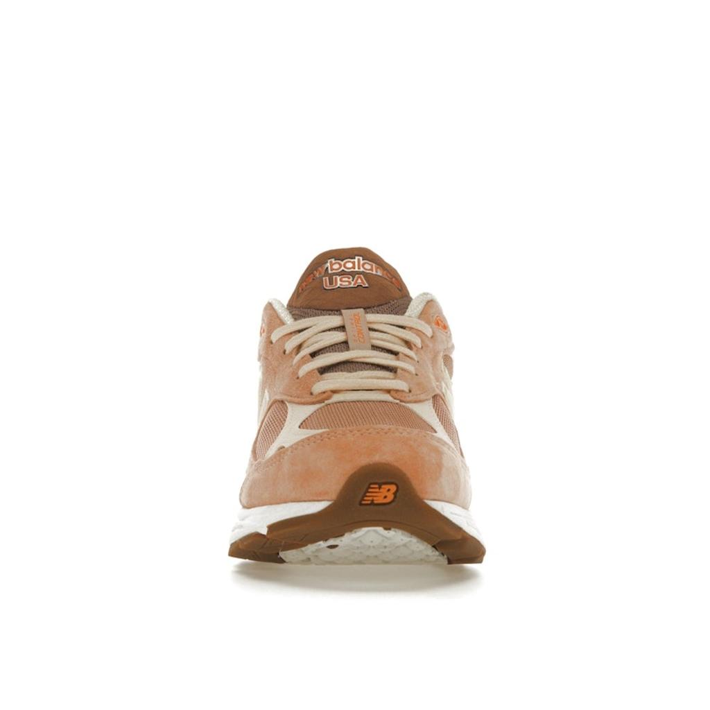 New Balance Size? X 990v3 Made In USA Keepin It Running Unisex Sneakers Pink Orange Cream M990SZ3
