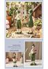 Cute Pastoral Style Resin Ornaments: Rural Couple for Home or Valentine's Decor