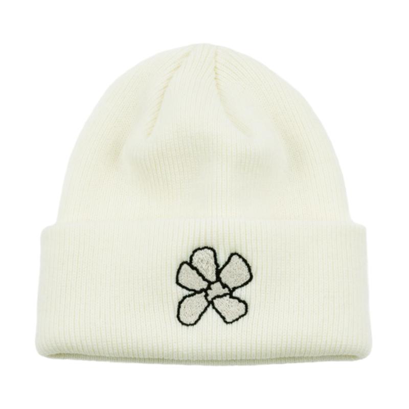 

UNALLOYED FLOWER BEANIE / IVORY FREE