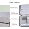 Laptop Sleeve Handbag for Macbook M4 Air13 15 Pro14 16 Waterproof Zipper Notebook Bag Macbook Air Pro M1 M2 M3 13 14 15 16inch