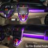 Carbon Fiber Shift Panel Stickers for 07-11 CR-V Interior Modifications