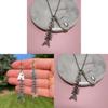 Minimalist Silver Fishbone Necklace With Moon Pendant For Casual Wear And Fashion Lovers