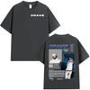 Rapper Drake Tour 2025 Album Graphic T Shirt Unisex Hip Hop Gothic Short Sleeve Tshirt Unisex Summer Oneck Cotton Tees Streetwear