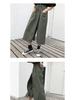 Frühling/Sommer 2020 Ulzzang High Waist Weit Bein Cropped Rockhose für Damen