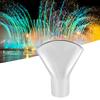 Directional Fan shaped Fountain Nozzle Female Thread Landscape Spray Head for SPA Swimming Pool(G1in DN25 )
