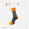 Men's Plus Size Breathable Athletic Socks - Spring/Autumn Style for Running, Basketball, Badminton