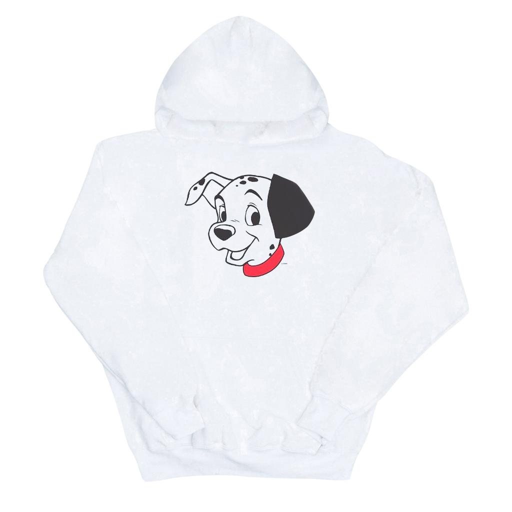Disney Womens/Ladies 101 Dalmatians Dalmatian Head Hoodie