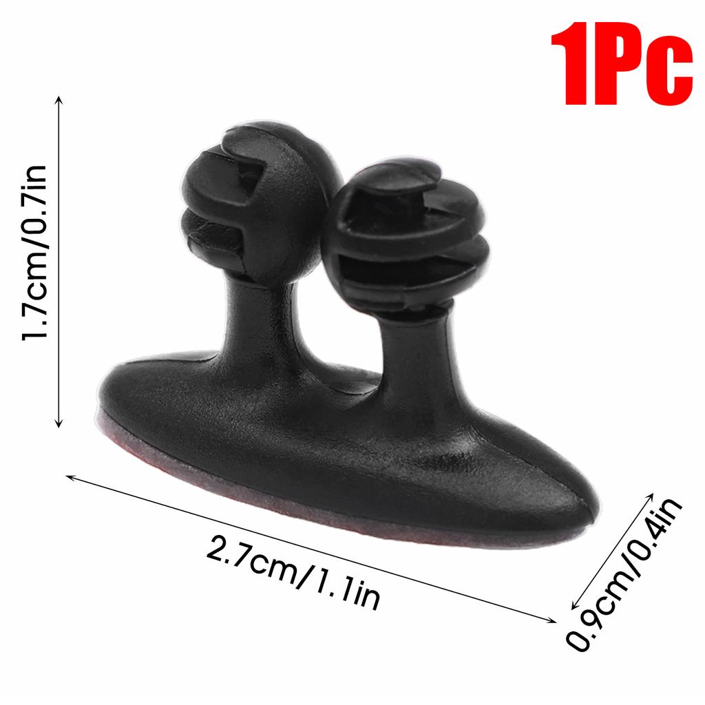 Charger Cable Organizer Clip Adhesive Car Cable Headphone Cell Phone Multifunctional Cable Car Interior Decor Accessories1-20Pcs
