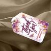 Clickedin Thank You Tags (Set of 100 Tags) for Return Gifts Packaging for Gift Bags, Birthday Etc