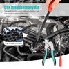 Car Clip Pliers and Pry Bar Tool Automotive Snap Pliers Multifunctional Clip Removal Tool Car Door Panel Dashboard Repair Kit