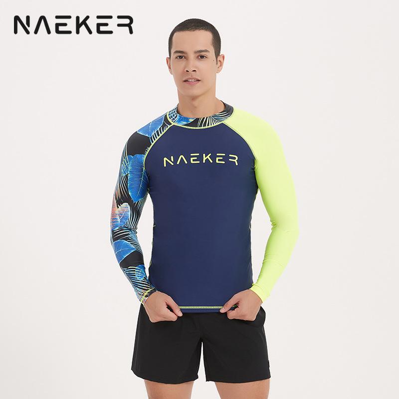 Wetsuit Men s Surf Suit Snorkeling Suit Surf Suit Outdoor Split Long Sleeve Sunscreen Men s Jellyfish Suit Swimsuit M
