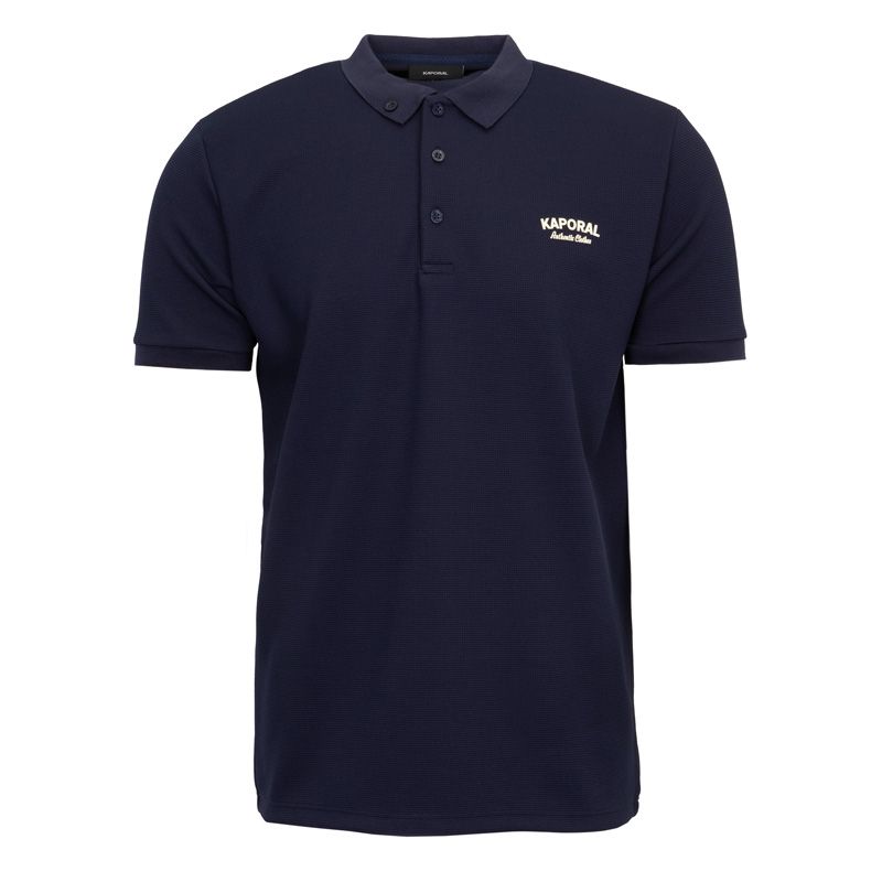

Текстурированное поло с короткими рукавами для мужчин KAPORAL M темно-синий