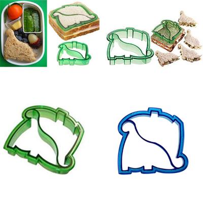 Lustige Dinosaurierform Mittagessen Sandwich Toast Kekse Kuchen Brotschneider DIY Form