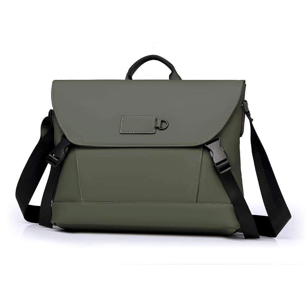 

Вместительная функциональная сумка кроссбоди для работы, мужская универсальная спортивная фитнес-сумка через плечо, рюкзак для велоспорта зелёный