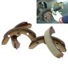 4pcs Brake Shoes Set 101823201 Front Rear Replacement for Club Car DS Precedent 1995‑Up