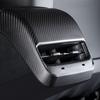 Real Dry Carbon Fiber Car Rear Air Vent Conditioner Outlet Cover for Tesla Model 3 Model Y AC Vents Trim Case Auto Accessories
