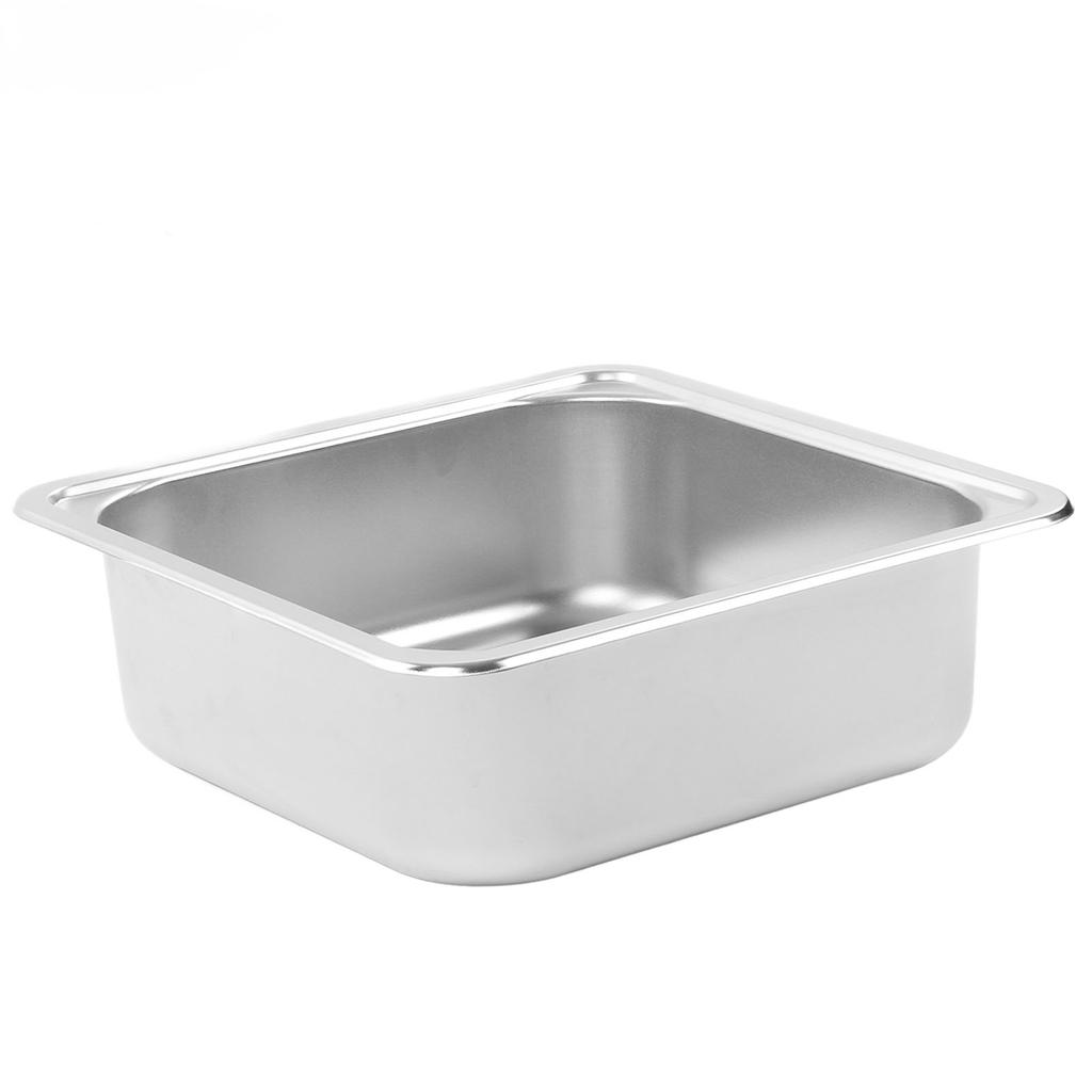 336x336x125mm RV Sink 304 Stainless Steel Large Capacity Scratch Resistant for Camper Yacht Boat