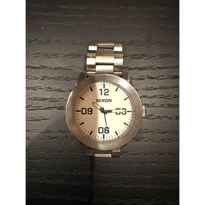 Used NIXON Analog Watch Silver