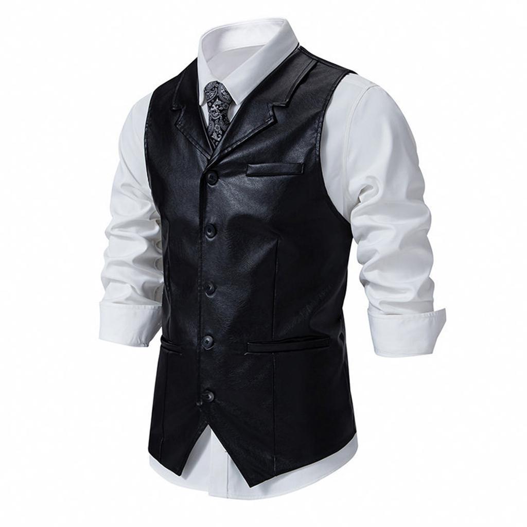 Men's Spring And Summer Solid Color Retro Sleeveless Hooded Tank Top Top