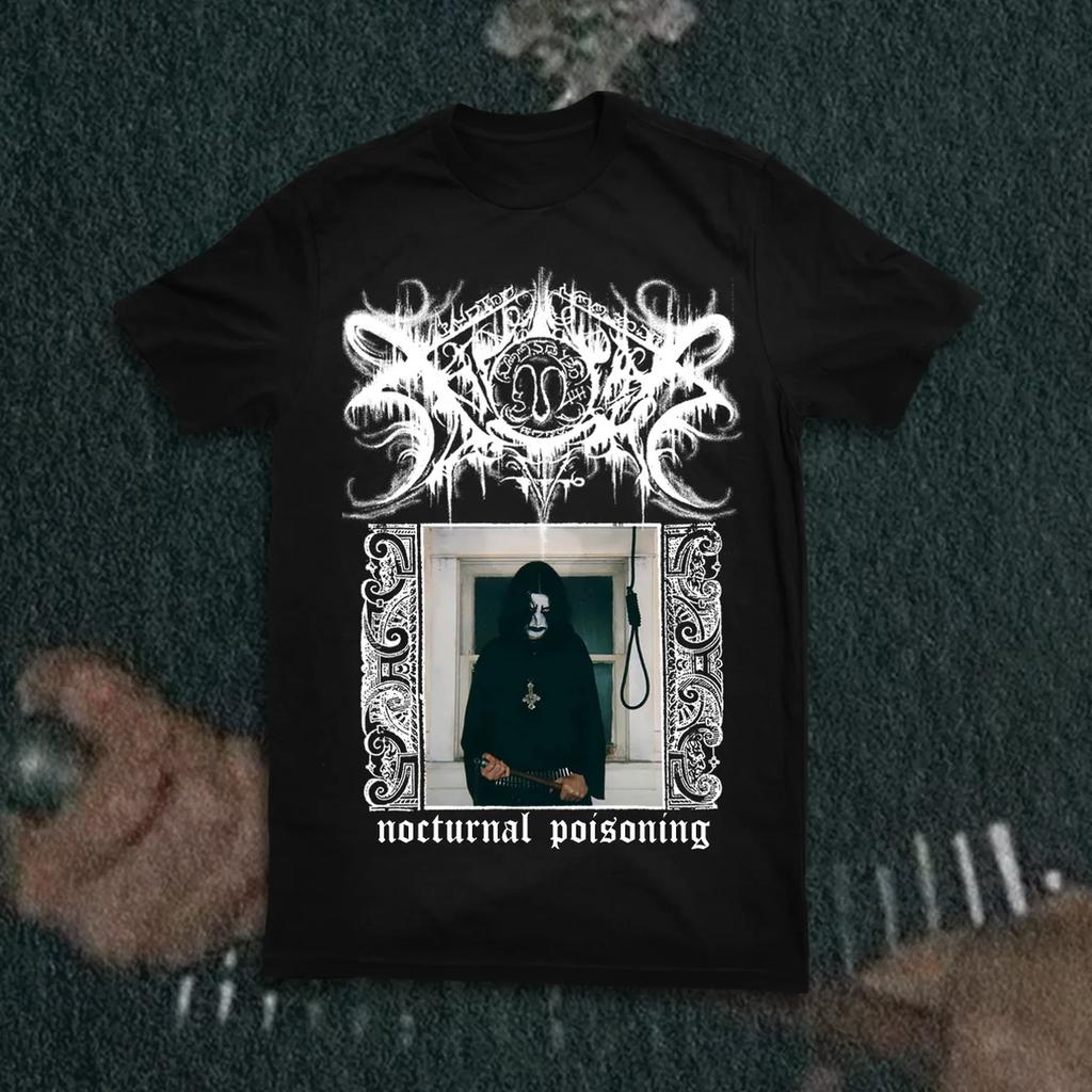 XASTHUR "NOCTURNAL" BLACK SHIRT