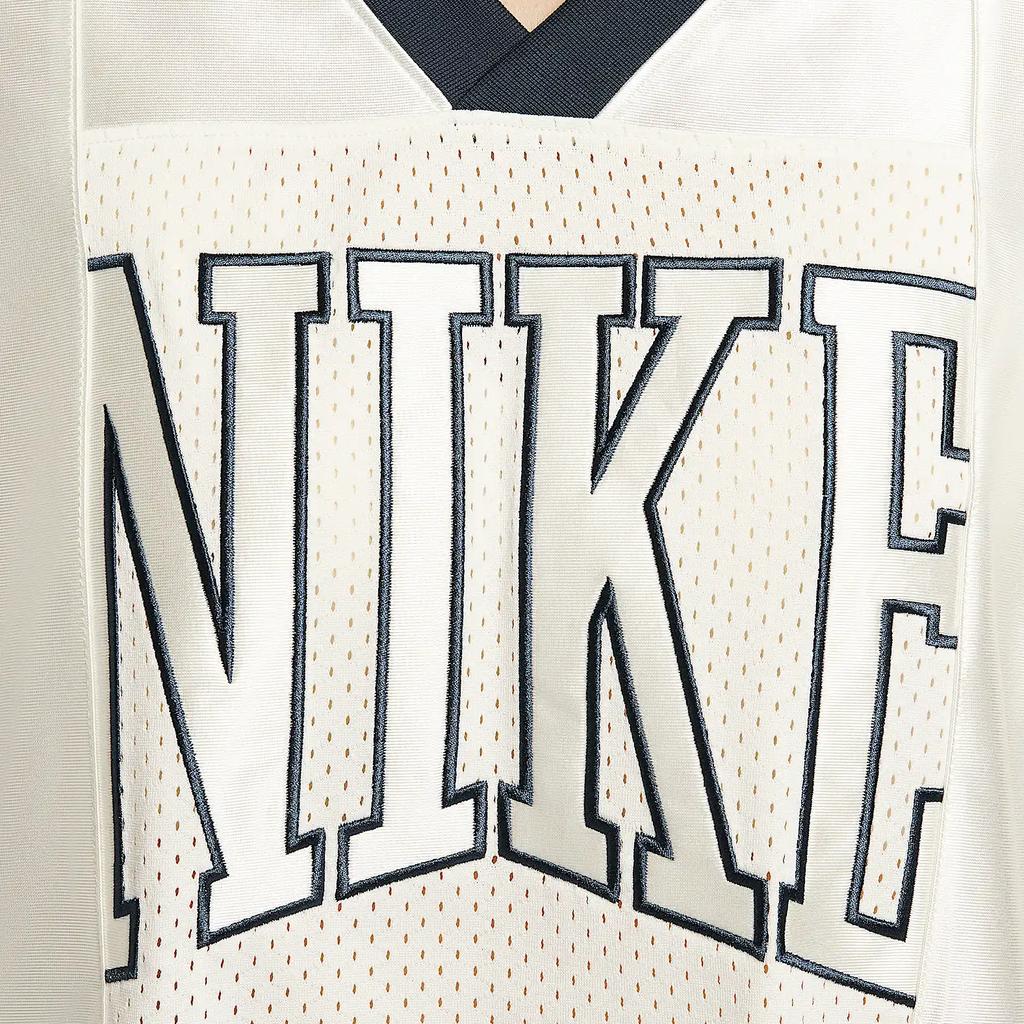 Nike Odzież sportowa Wygodna Moda Miękka Oddychająca Koszulka z Krótkim Rękawem Damska Bluzka Off-White HJ0281-133