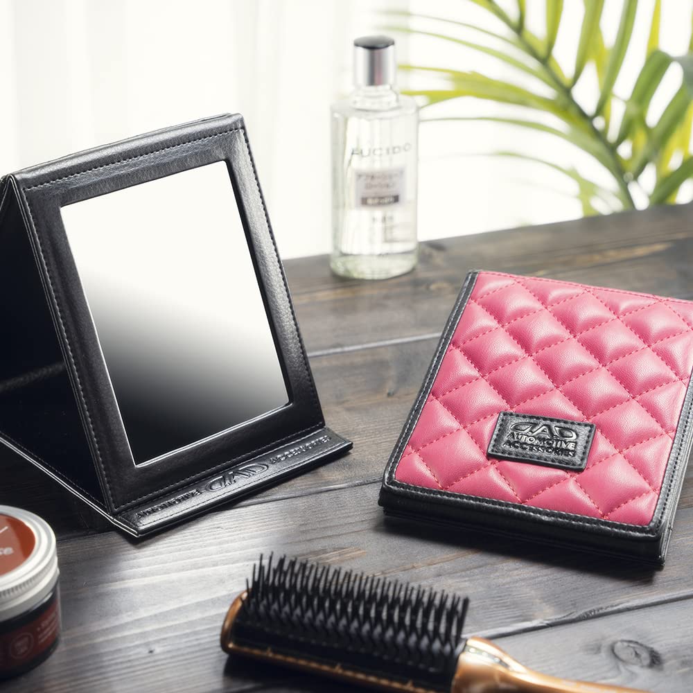 DAD Garson Quilted Makeup Mirror This versatile car mirror offers enhanced visibility and shatterproof easy to install and fits perfectly inside your