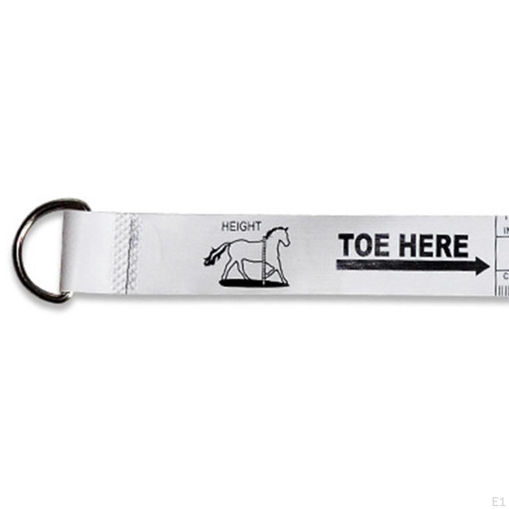 Horse Pony Height Weight Tape Measurement Tool 250cm Soft Bust Measuring for Pig