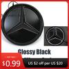 Car Sticker Silver And Black OE Style  For Mercedes Benz C-Class W204 2008-2014 C180 C200 C230 C250 C280 C300 C350 Front Grille
