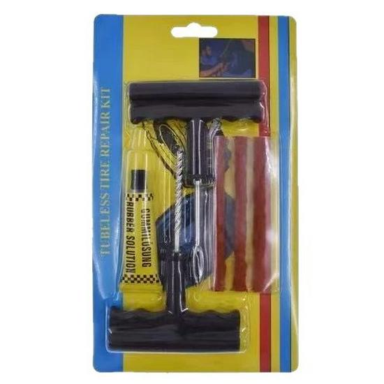 Kit de Reparare Anvelope Motocicletă și Mașină pentru Utilizare de Urgență