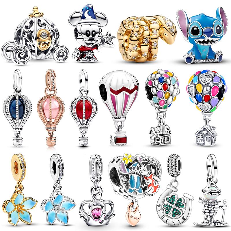 Charm Bead Charms Copper Hot Air Balloon Charm Bead Charms Fits Bracelets Bangle Necklaces Ideal For Women Luxury Do It Yourself Jewellery Party Fine