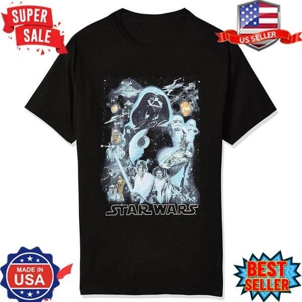 Anakin Skywalker T-shirt Darth Vader Galaxy Of Star Wars T-Shirt, S-5XL 3XL