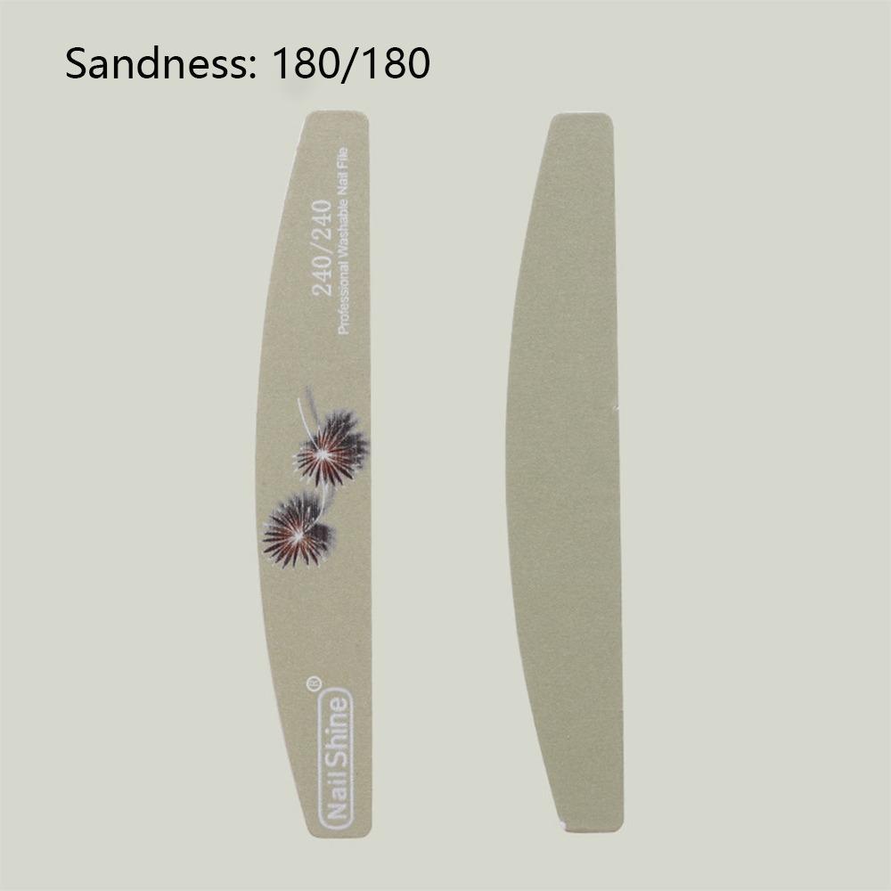 

Strong Thick Acrylic Files Half Month Manicure Tool New Double Sides Nail File Home Use