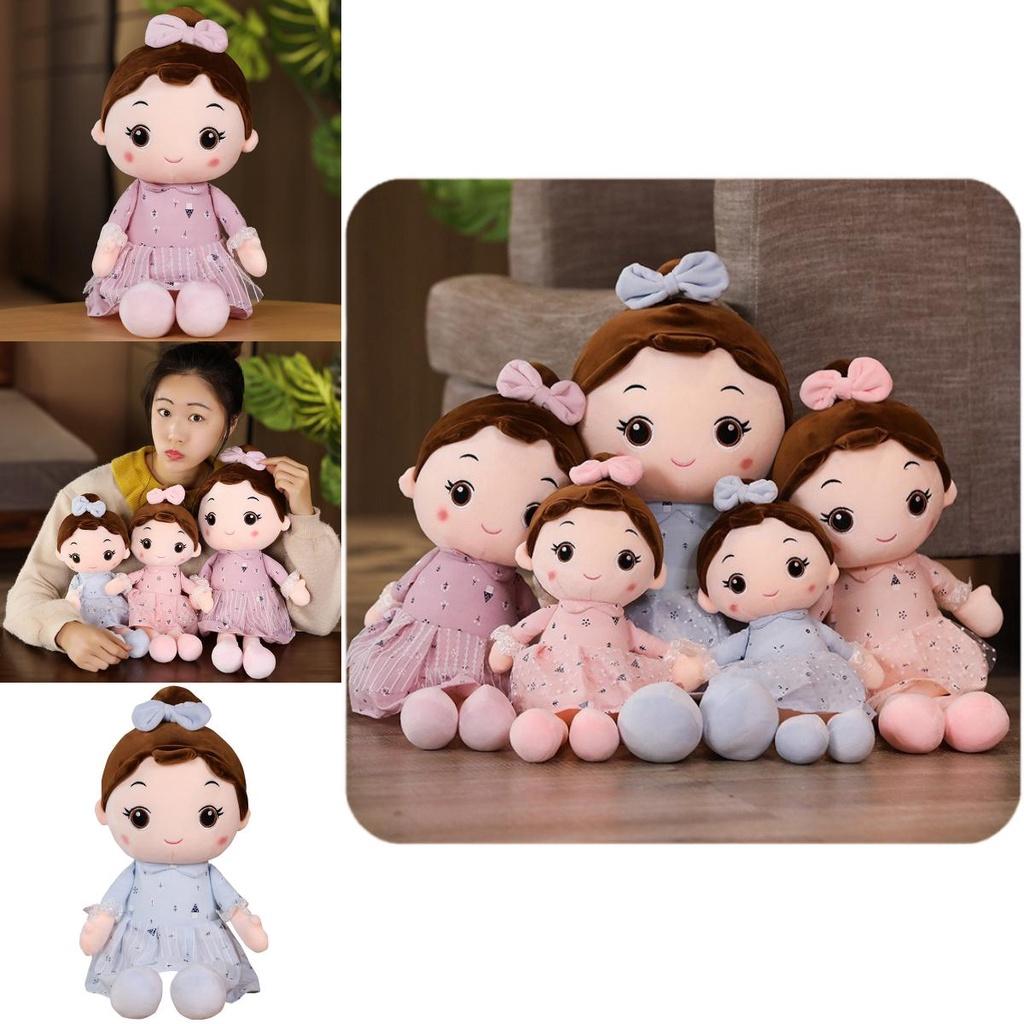 Plush Girl Doll With Cotton Filling For Kids Play And Collection