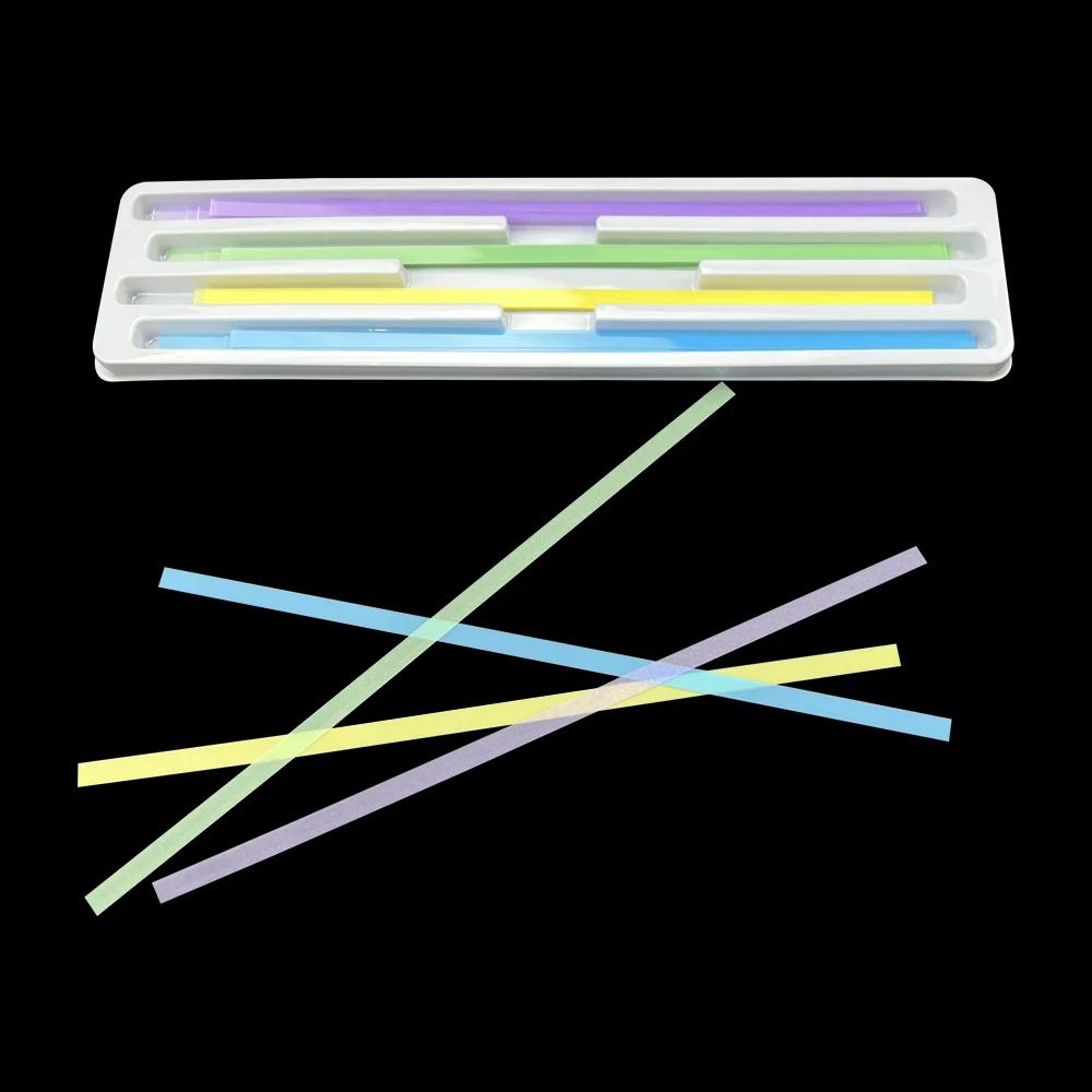 Nigf 60Pcs Dental Abrasive Strips Roll Polishing Strips Resin Grinding Sanding Shaping Dentist Whitening Materials