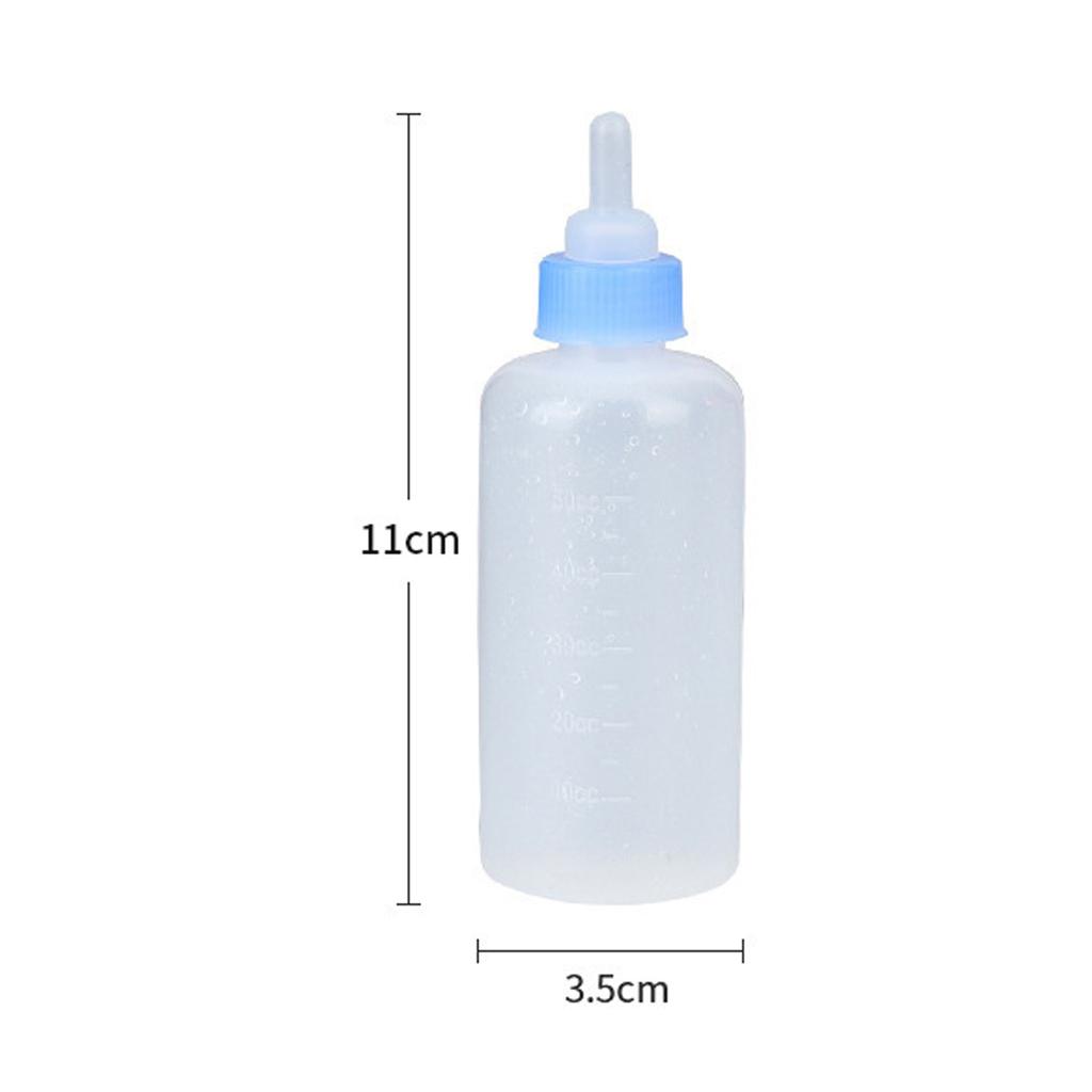 60ml Pet Bottle Set Pet Silicone Milk Bottle Dog and Cat Feeding Water dispenser Pet Supplies
