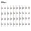 100Pcs Metal Bobbins for Flat Embroidery Car Sewing Machine Replacement Accessories