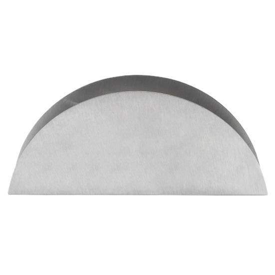 

Полукруглый держатель для салфеток Yousheng с полым узором, сверхмощный обеденный стол из нержавеющей стали, зажим для бумажных полотенец, зажим для салфеток, диспенсер, органайзер, товары для дома A