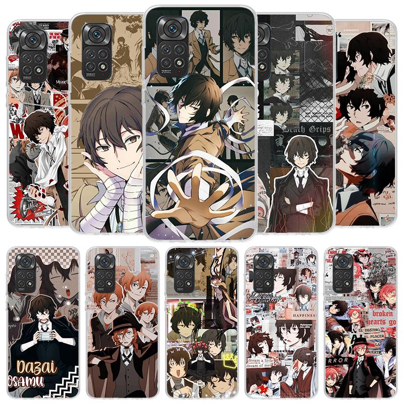Bungo Stray Dogs Poster Anime Cover Phone Case For Xiaomi Redmi Note 15 14 13 12 11 10 Pro Plus 14S 12S 11S 11T 11E 10S Soft Fun