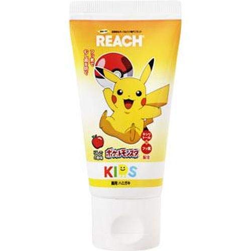 

Ginza Stephanie Cosmetics Reach Kids Toothpaste, Apple Flavor, 60g