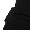 European & American Women's Winter Solid Slim Fit Round Neck Sleeveless Mini Dress