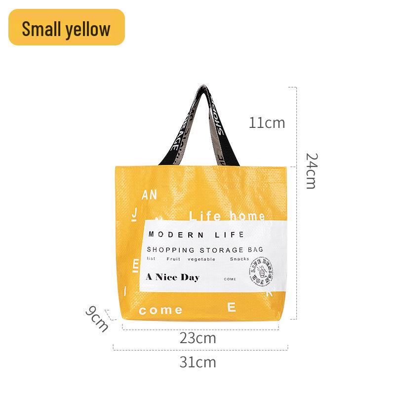 

Custom Woven Tote Bag with Film Coating - Large Capacity for Shopping & Advertising