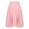 2018 Summer Bohemian High Waist Midi Skirt Retro Casual Skater Dress