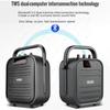 Wireless Column Outdoor Karaoke Bluetooth Speaker Portable FM Radio TWS Subwoofer Soundbox With Mic W-king T5 Square Dance Audio