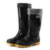 New high tube rain shoes men's black high top rain boots fishing shoes waterproof shoes water boots