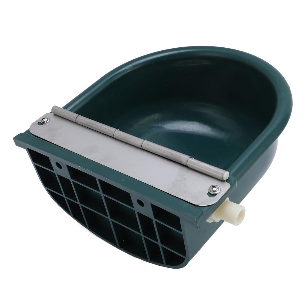 Automatisk Djurvattenskål Hög Kapacitet Rostfritt Stål Plast Nötkreatur Vattentråg Skål Vattenautomat för Får