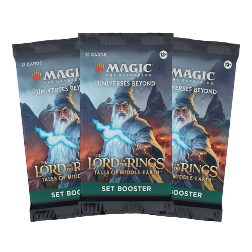 Magic: The Gathering Lord of the Rings: Tales of Middle-earth Scene Box - Flight of the Witch King (6 Scene Cards, 6 Art Cards, 3 Booster Sets + Displ